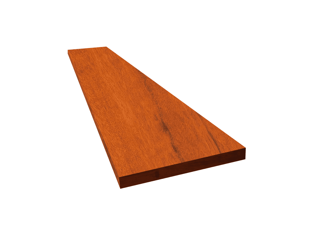 Tigerwood Tropical Hardwood - 1x6