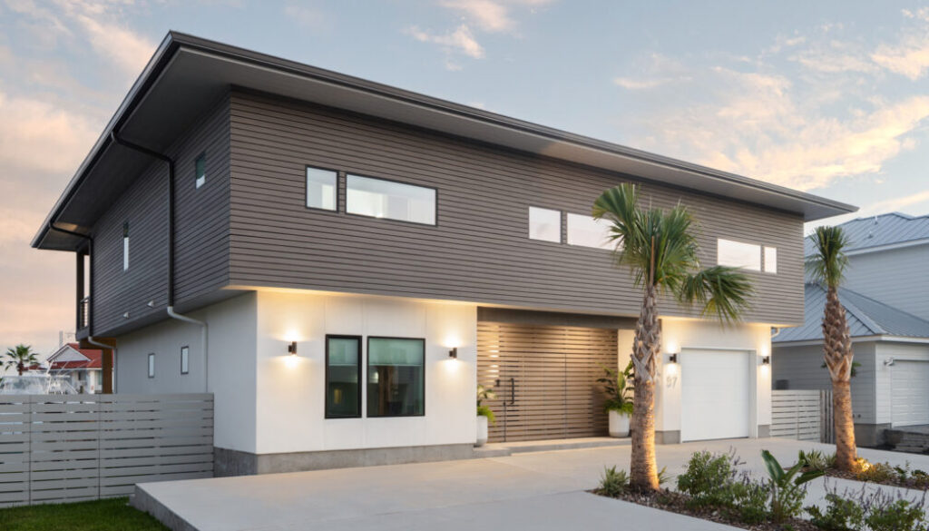 Azek exterior cladding